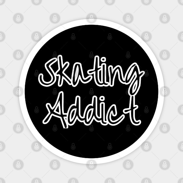 Skating Adicct Magnet by Action Design